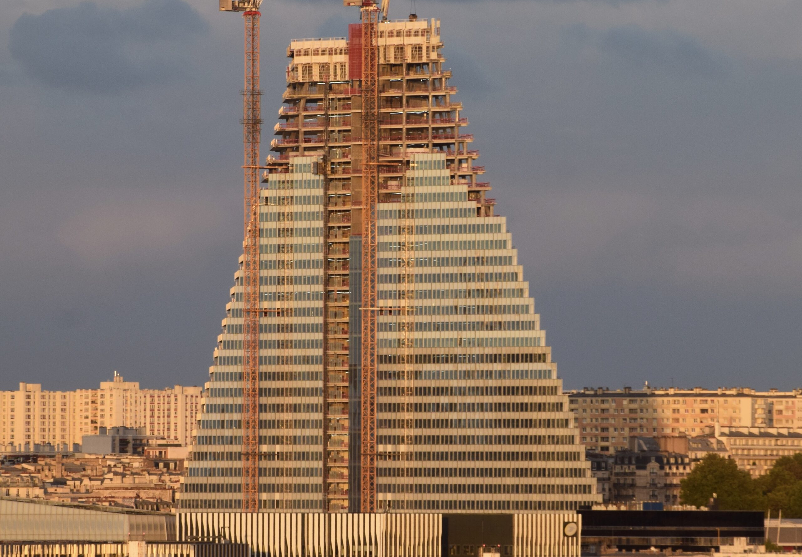 La tour Triangle bientôt terminée à Paris
